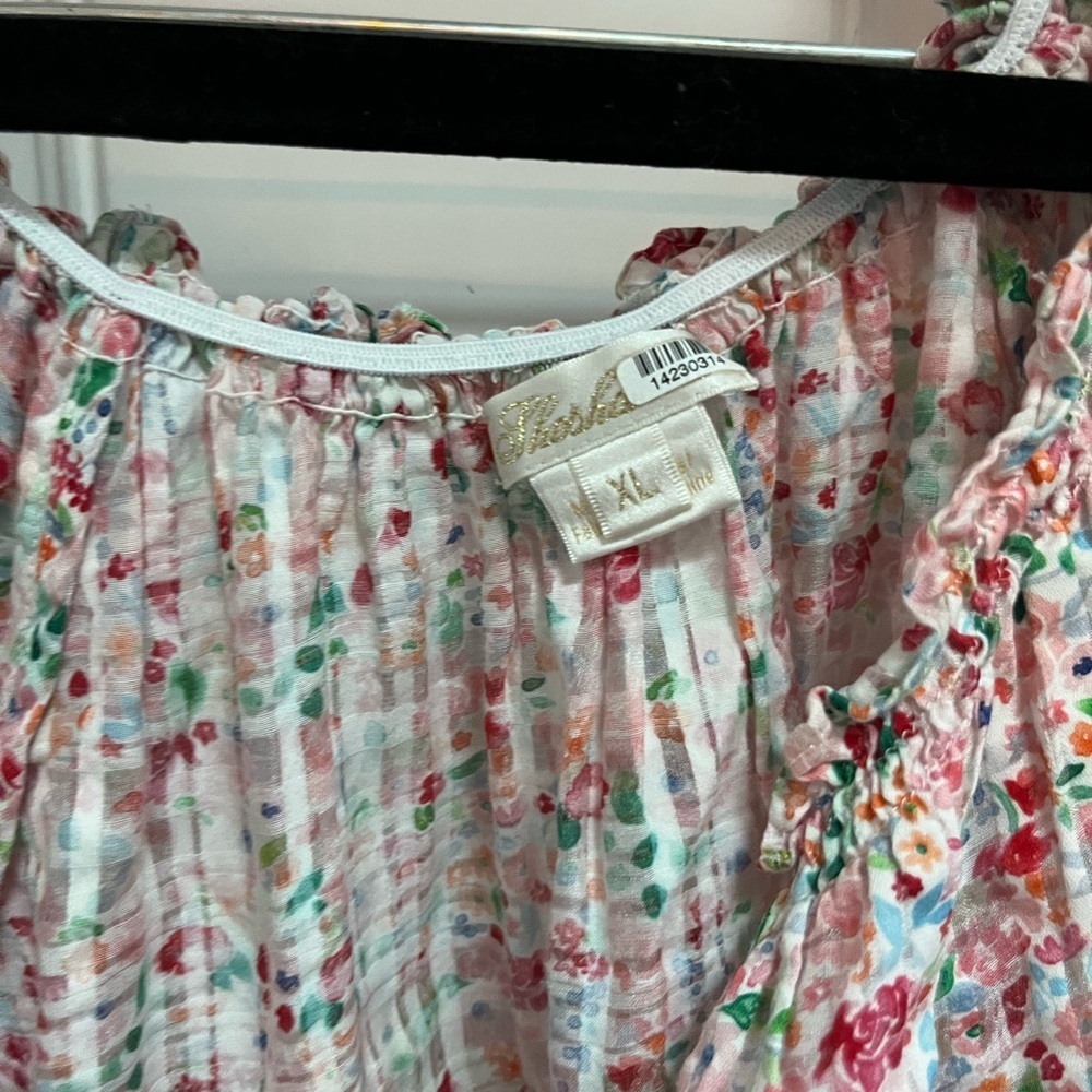 Elodia top by Shoshanna x RTR floral blouse size XL - Picture 4 of 5